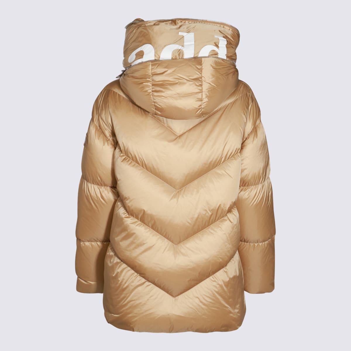 Beige Down Jacket