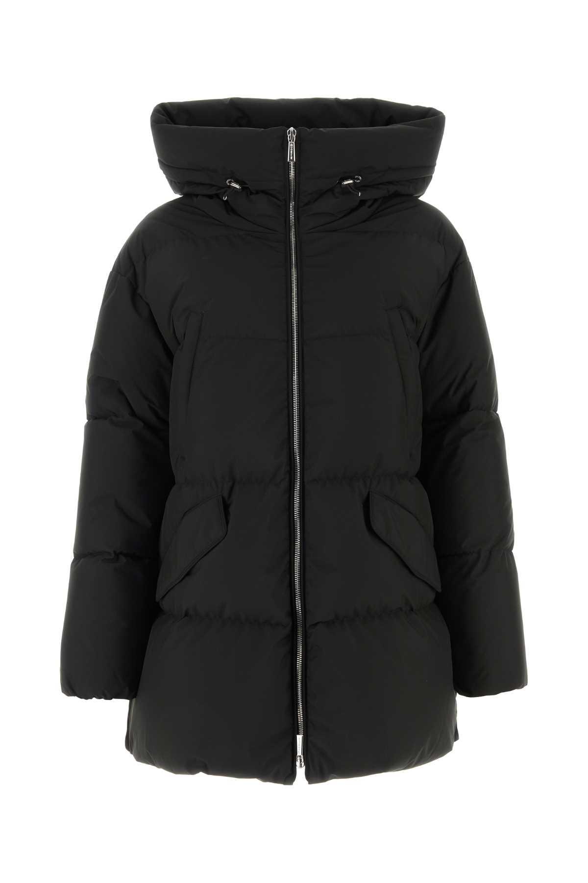 Black Polyester Calliope Down Jacket