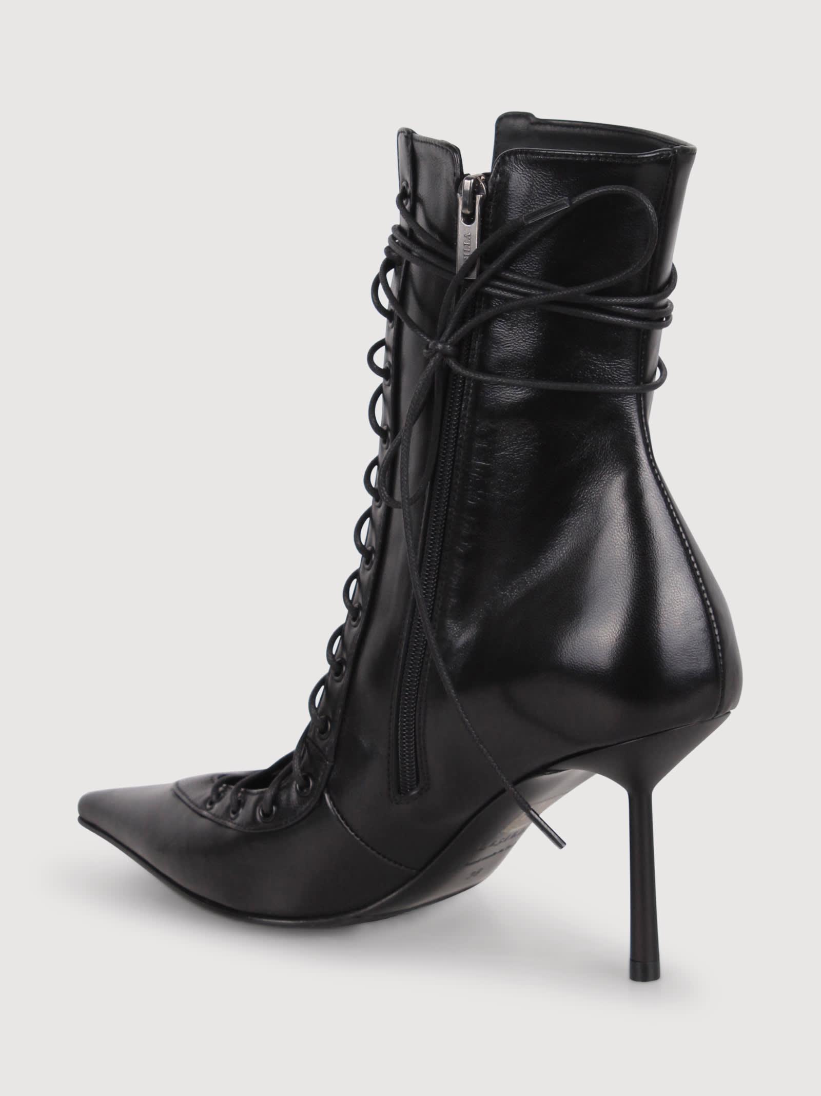 Le Silla Colette Lace-up Ankle Boots