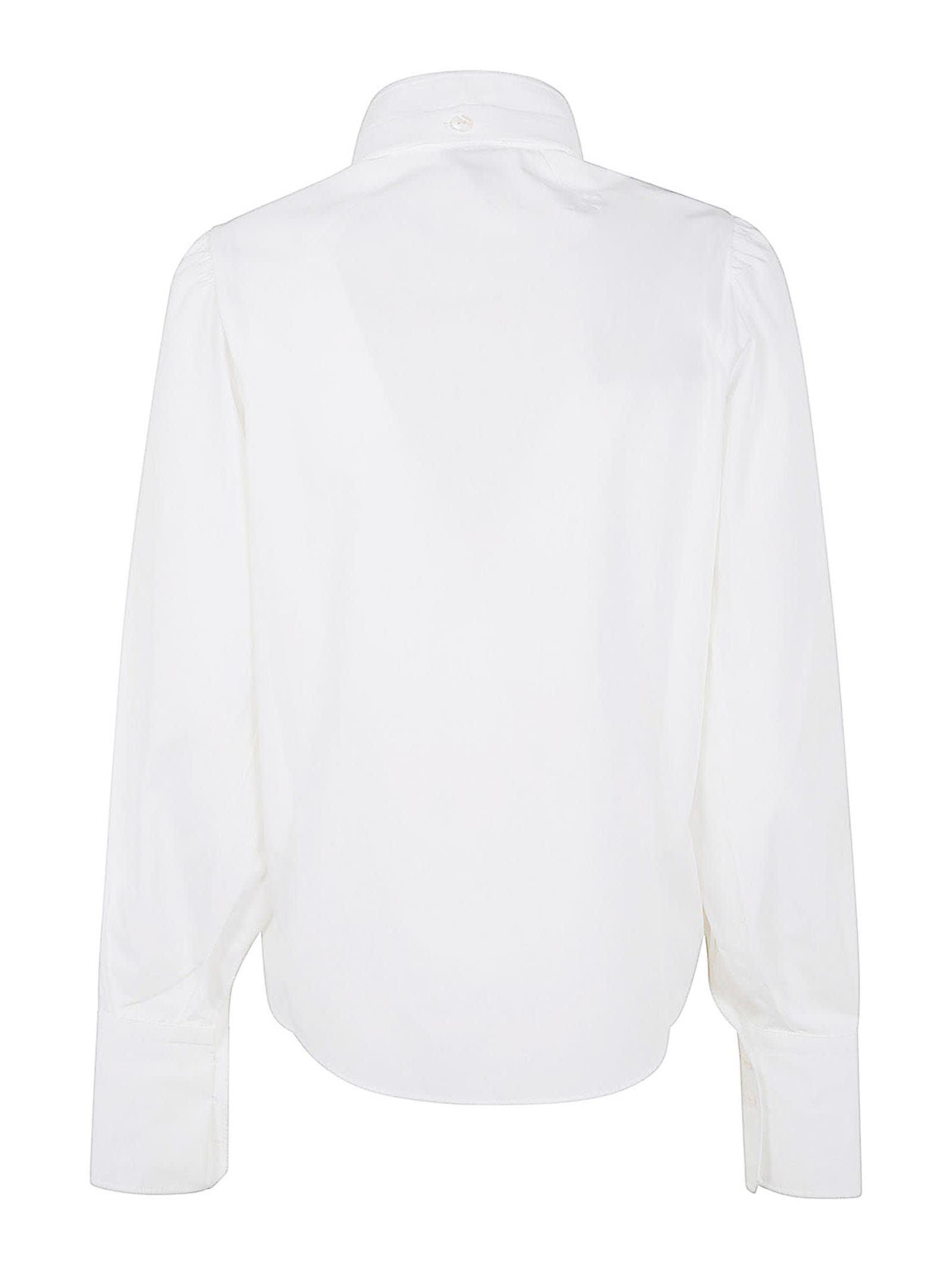 White Organic Cotton Blouse