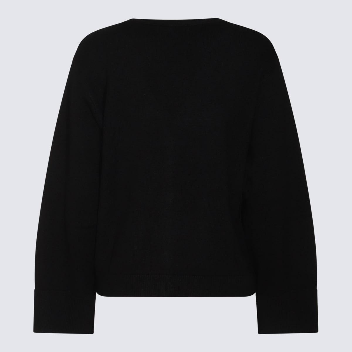 Black Wool Knitwear