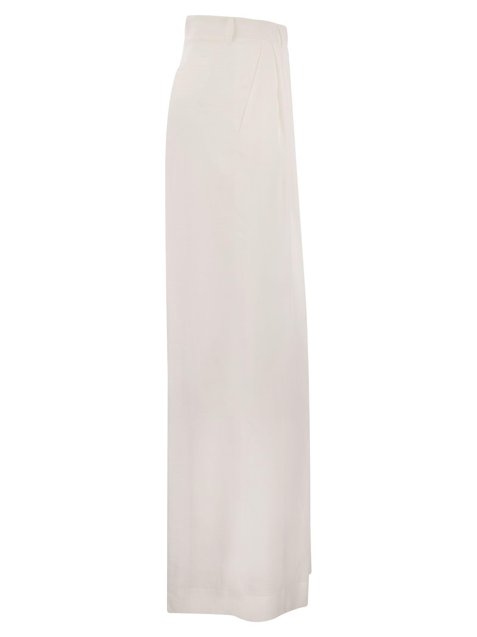 Tulipano - Linen Wide Trousers