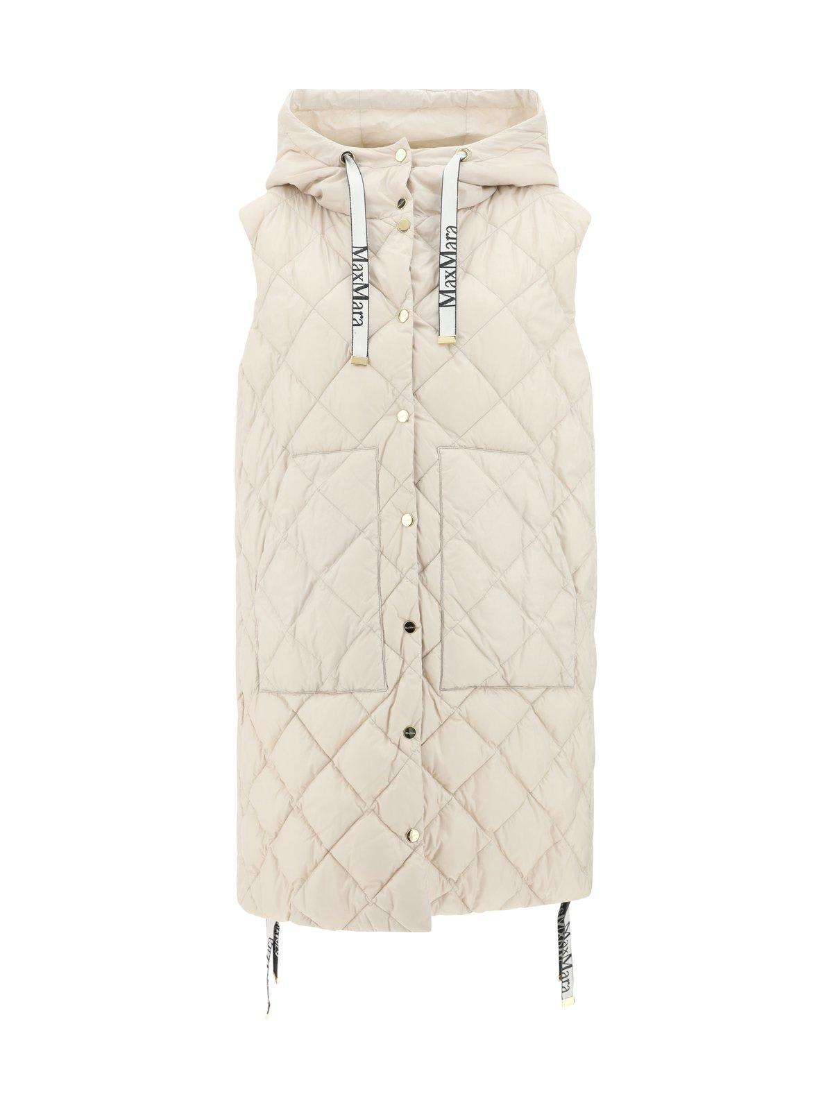 Max Mara The Cube Quilted Down Vest