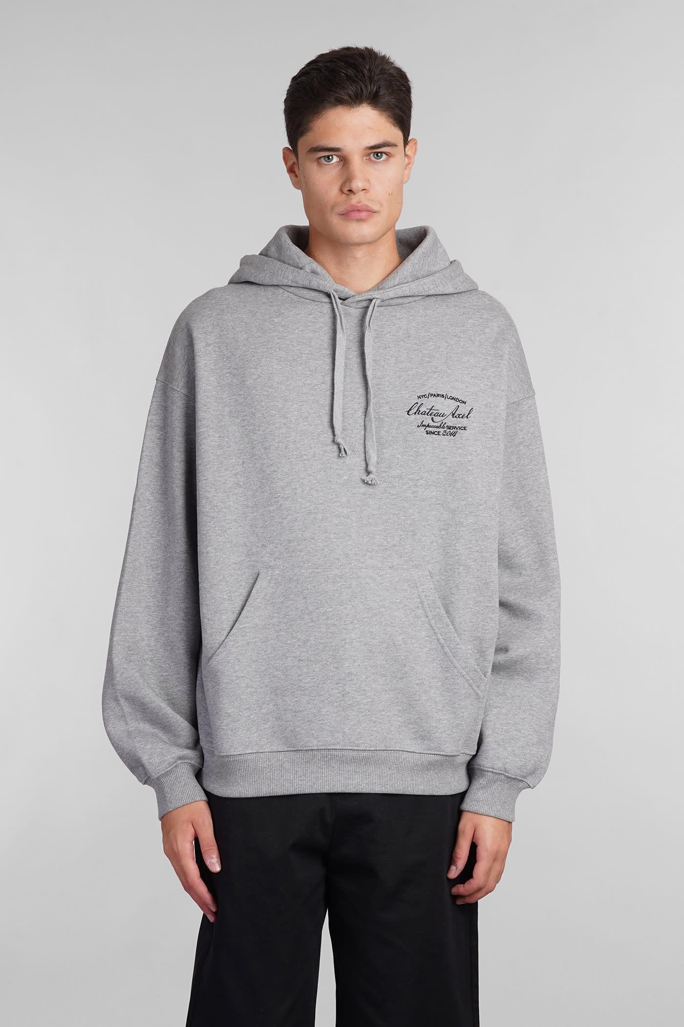 Sweatshirt In Grey Cotton