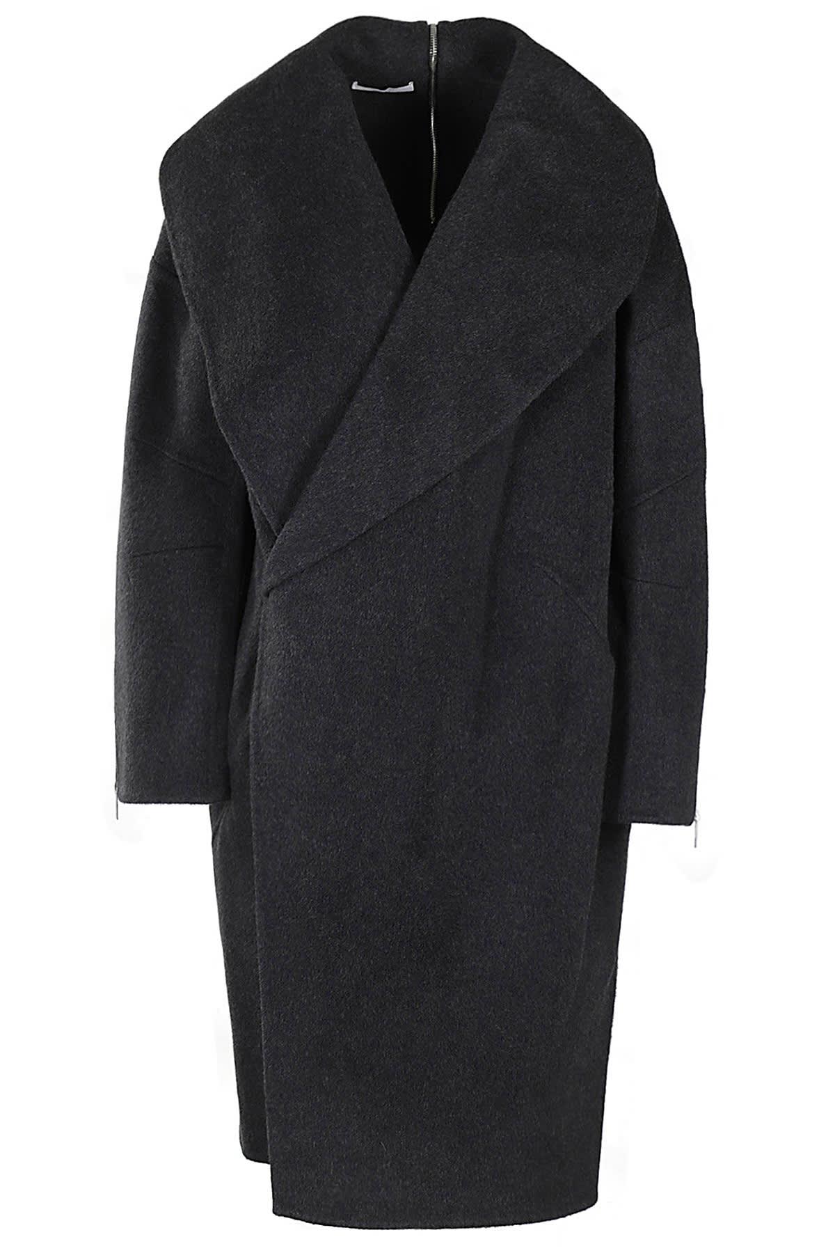 Helmut Lang Double-Faced Apex Cocoon Coat