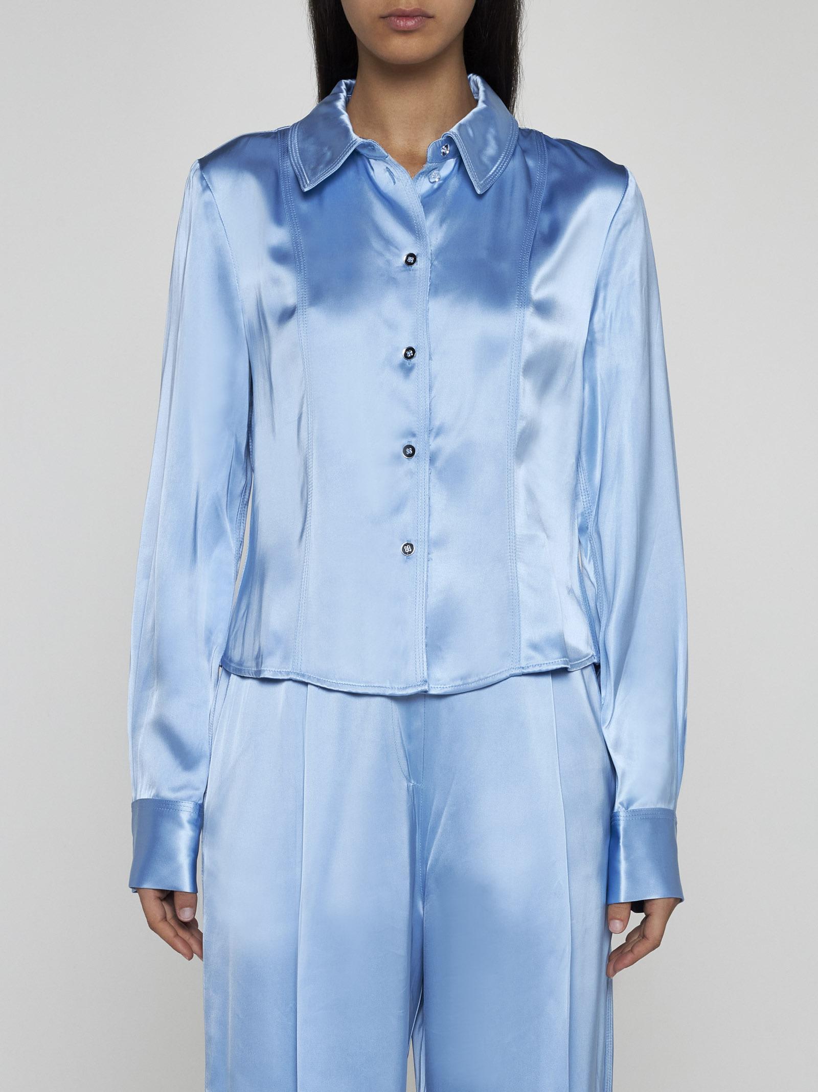 Shane Viscose Satin Shirt