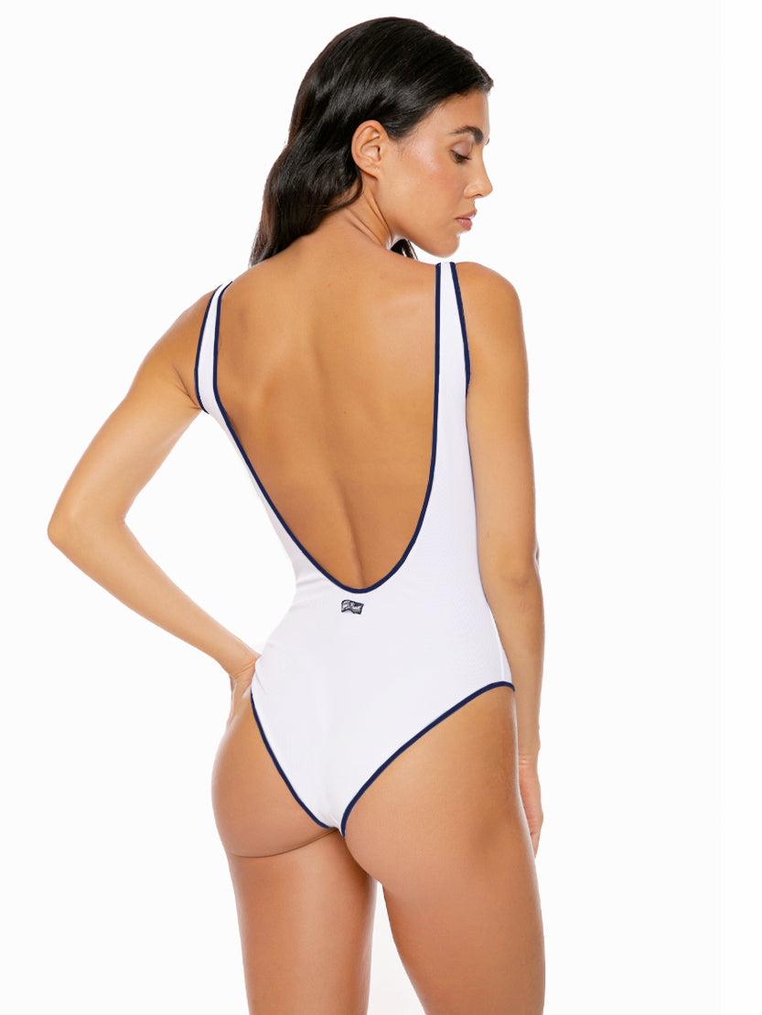 Woman White One Piece Swimsuit | La Milanese Special Edition