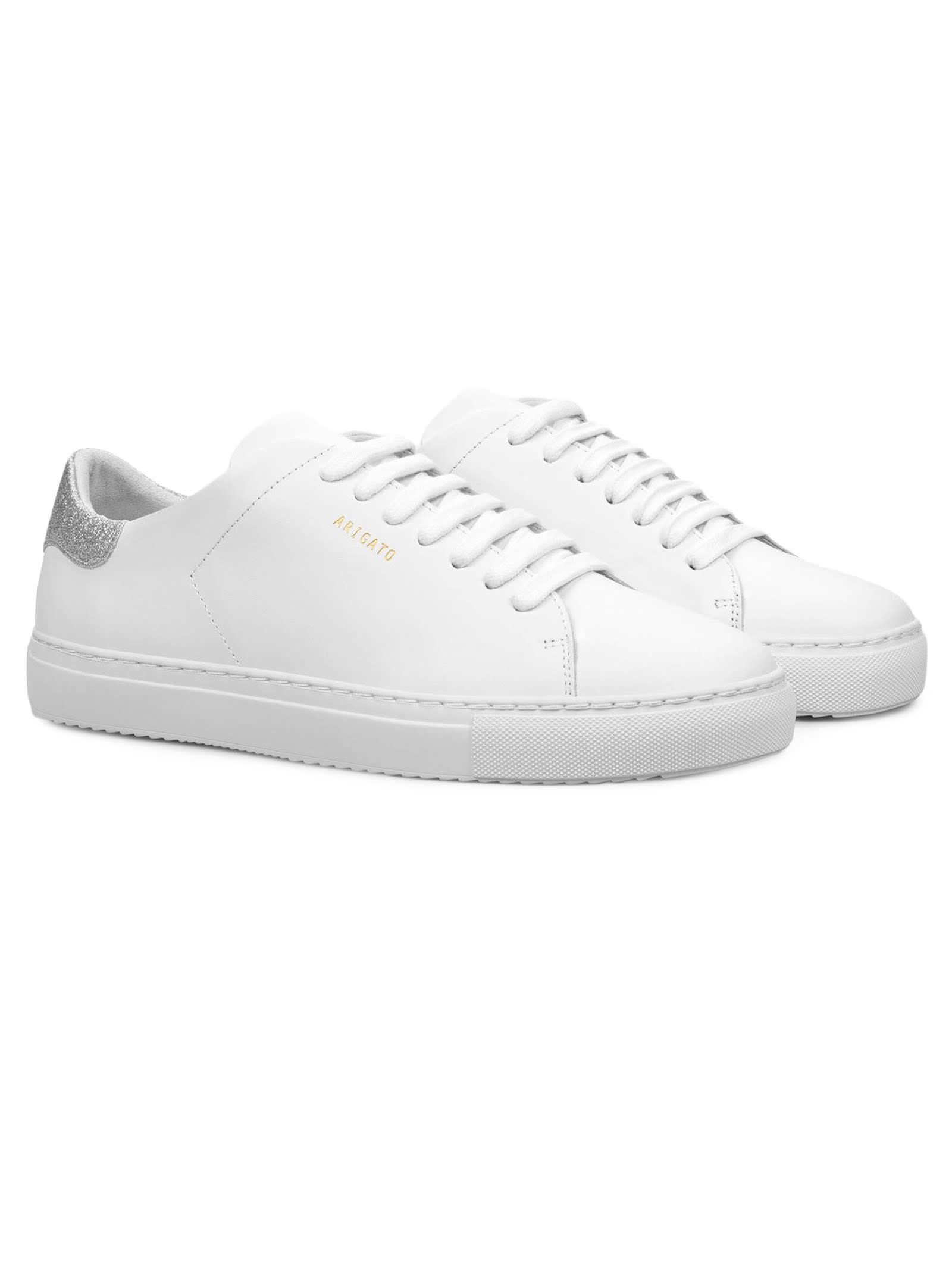 White Sneakers Clean 90 Glitter