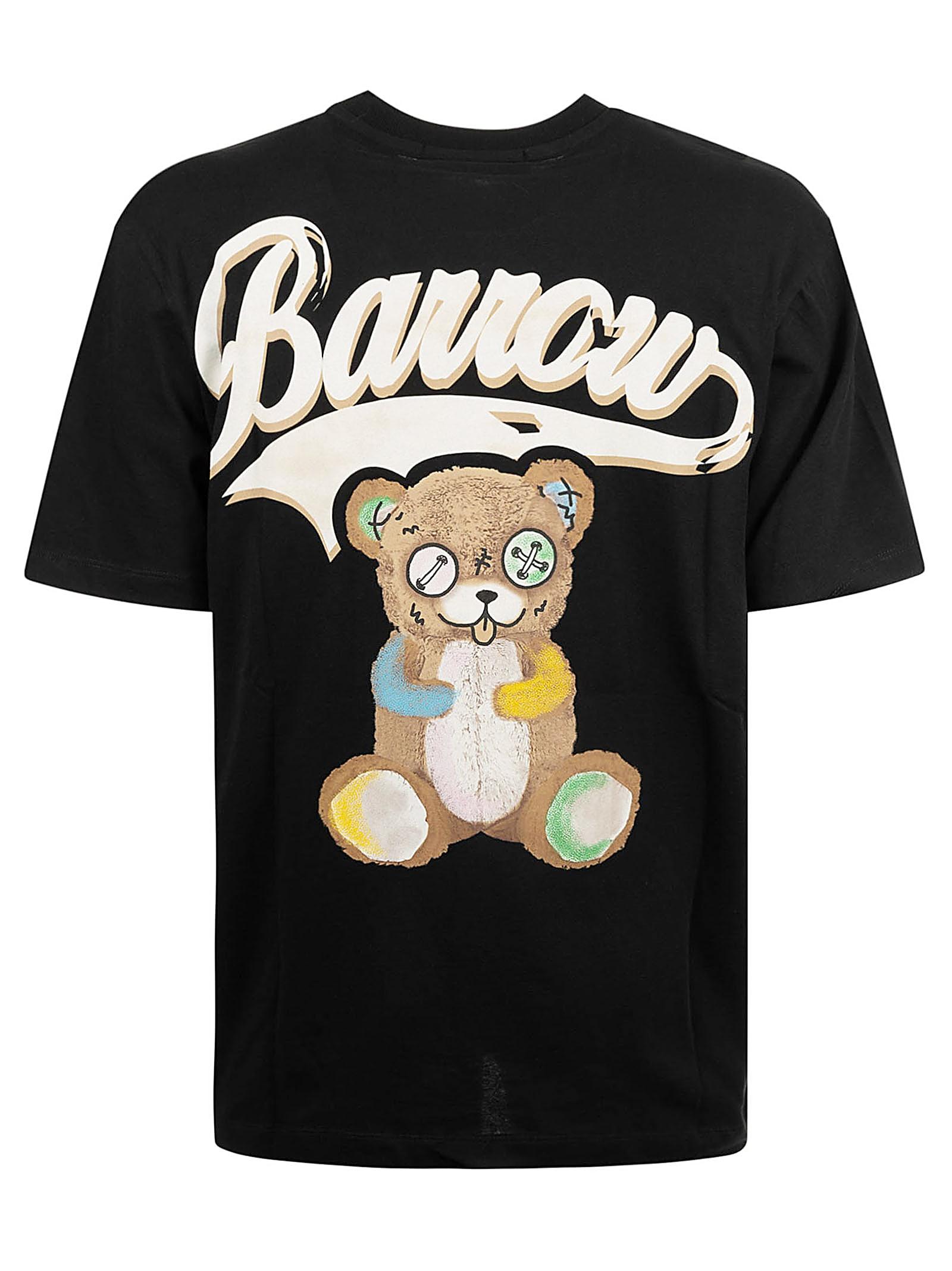 Teddy Bear Logo Print Regular T-shirt