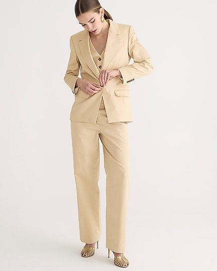 Willa blazer in lightweight chino