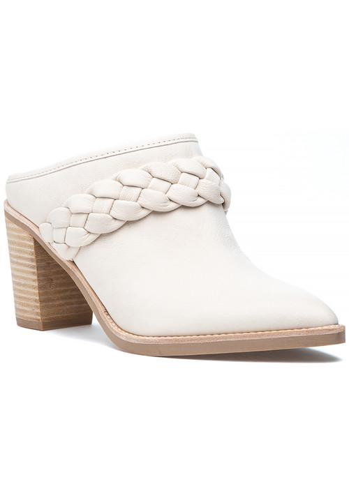 Serla Mule Ivory Leather