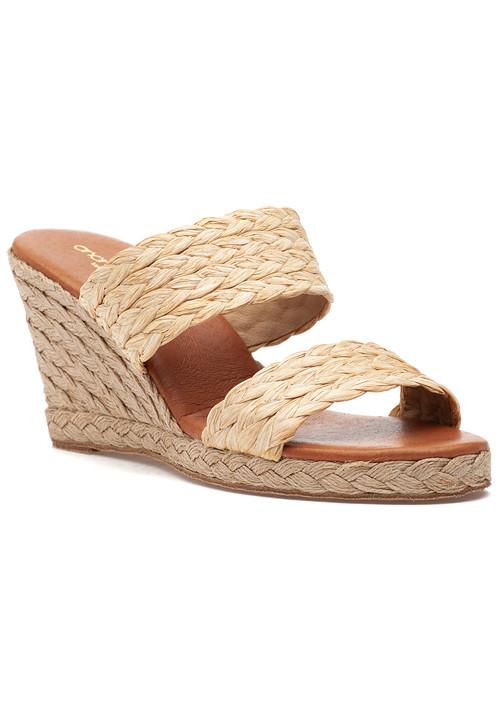 Nolita Rafia Sandal Beige