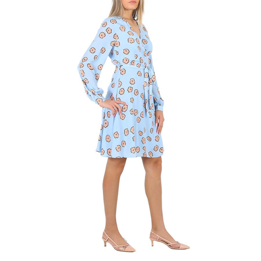 Essentiel Antwerp Floral Print Wrap Dress