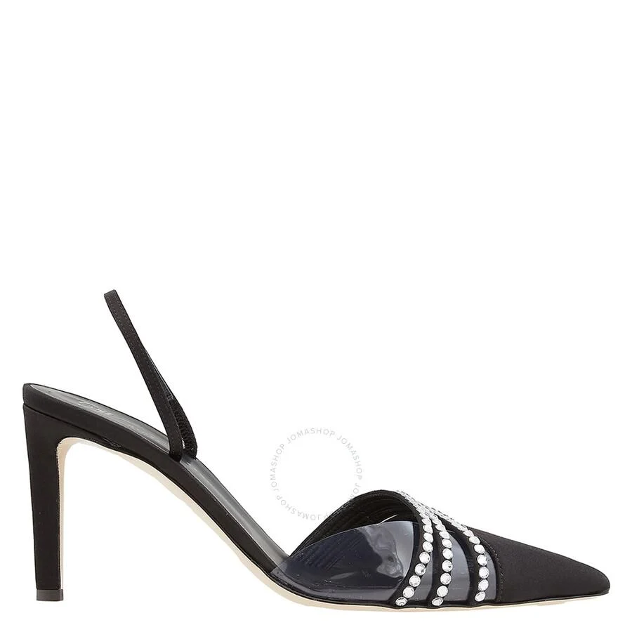 Giuseppe Zanotti Ladies Black Audrine Slingback 110 mm Pumps