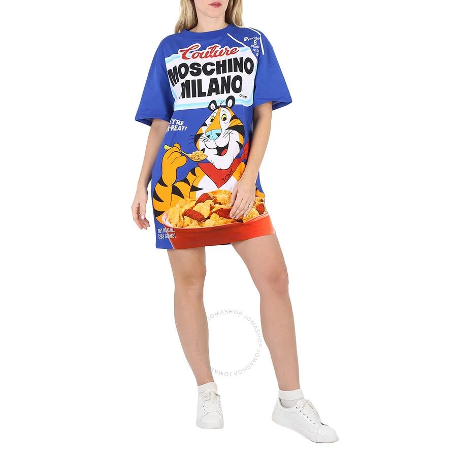 Moschino X Kellogg's Tony The Tiger Graphic T-shirt Dress