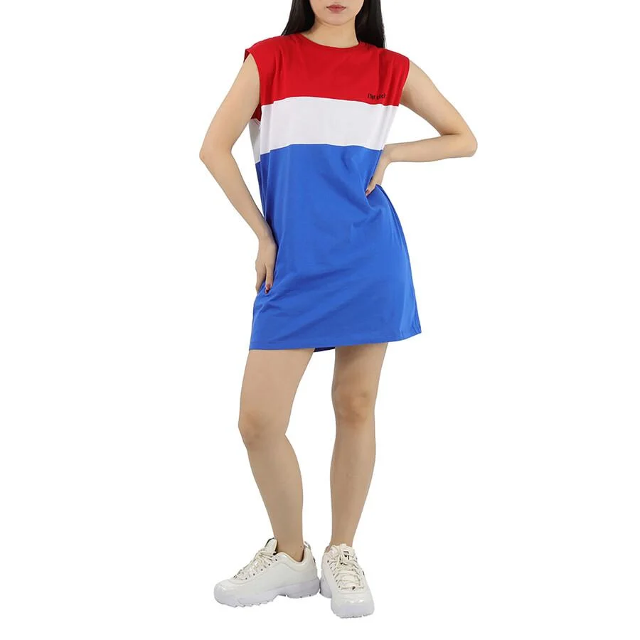 Etre Cecile Ladies Stripe Sleeveless Boyfriend Dress