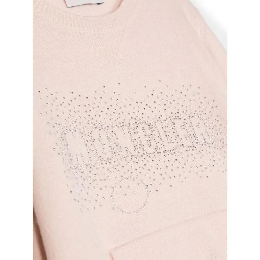 Moncler Crystal-Embellished Logo Sweatshirt