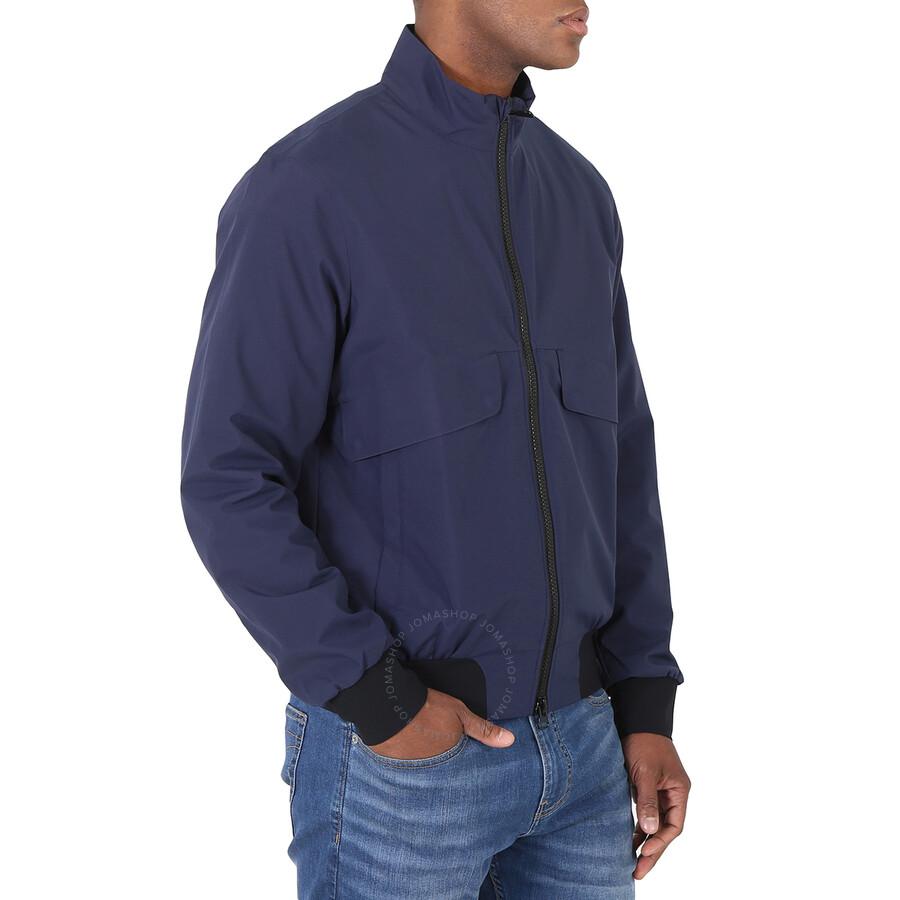 Save The Duck Men's Navy Blue Alcyone Bomber Jacket