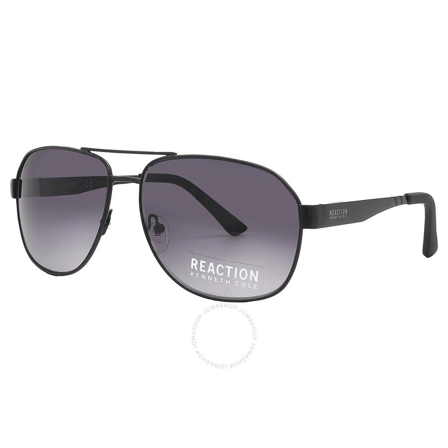 Kenneth Cole Reaction Gradient Smoke Pilot Men's Sunglasses RN2809 02B 60