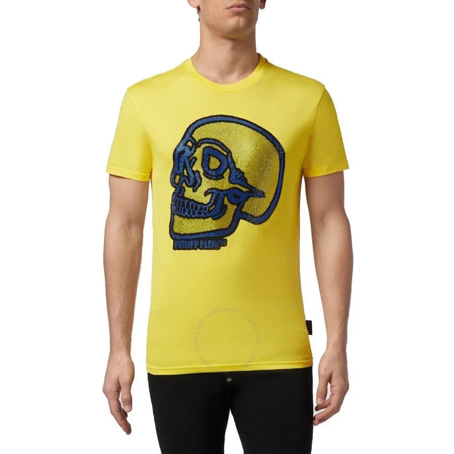 Philipp Plein Round Neck Crystal Skull T-Shirt