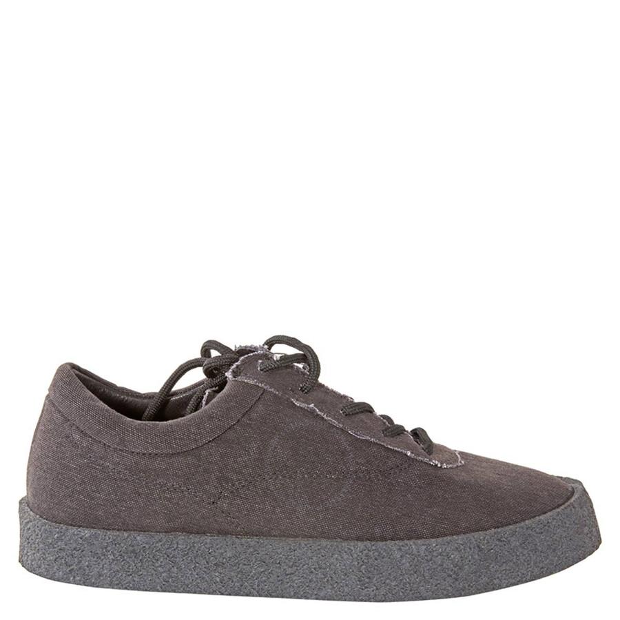 Yeezy Ladies Graphite Crepe Sneaker Washed canvas