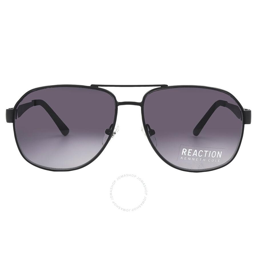 Kenneth Cole Reaction Gradient Smoke Pilot Men's Sunglasses RN2809 02B 60