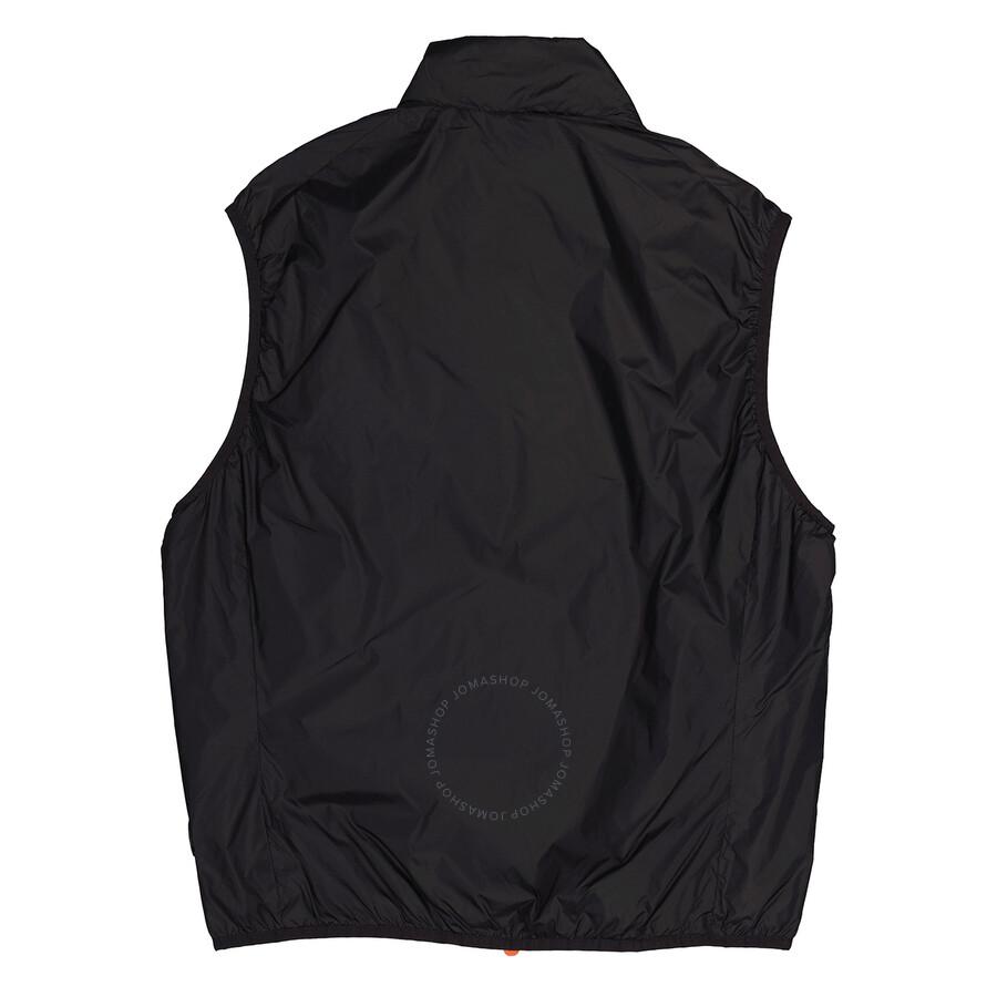 Save The Duck Black Stelis Zip Up Vest