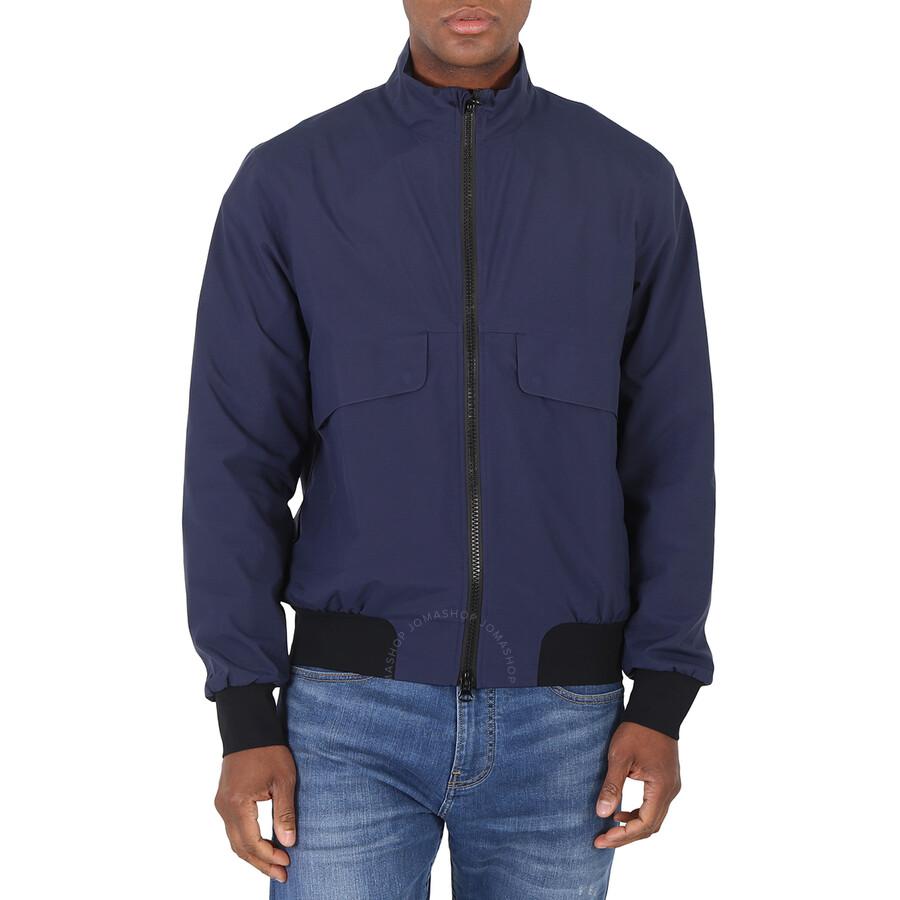 Save The Duck Men's Navy Blue Alcyone Bomber Jacket