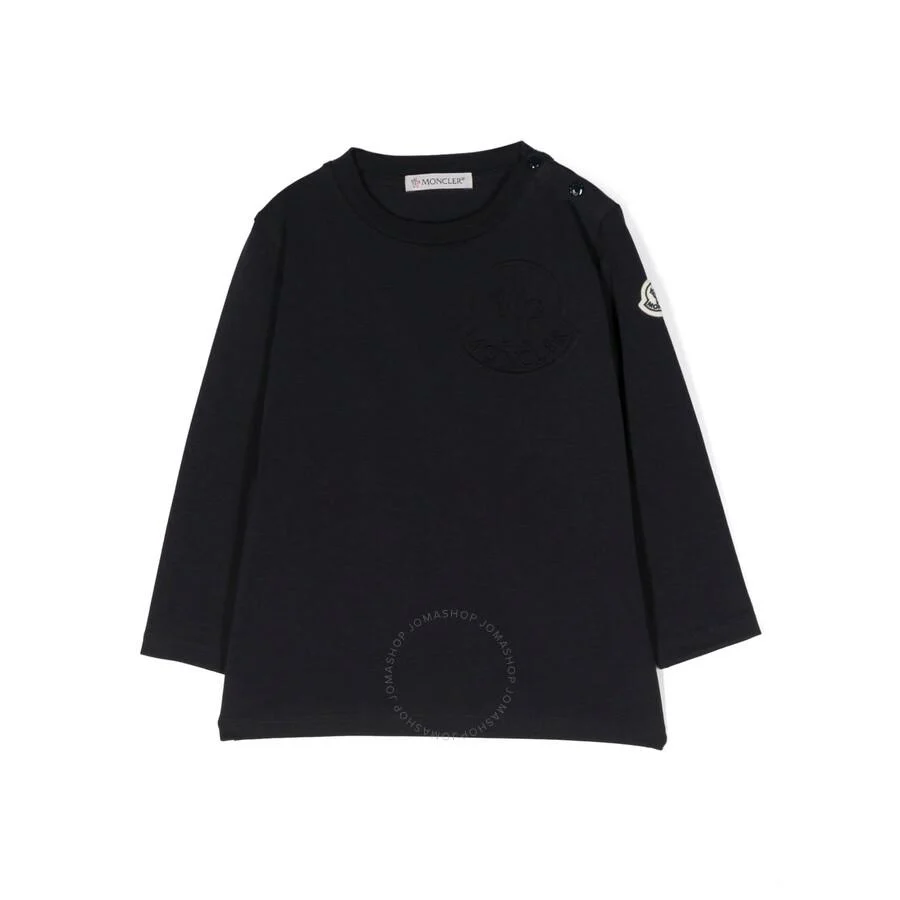 Moncler Logo-Embossed Crewneck Sweatshirt