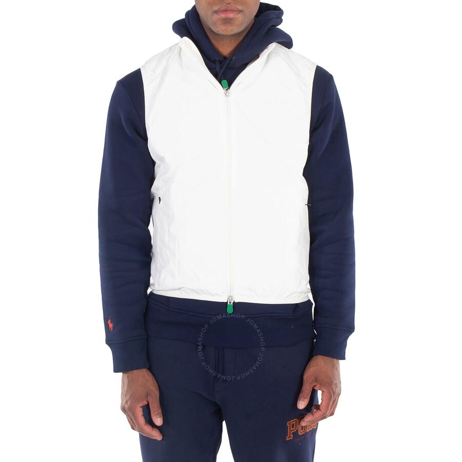 Save The Duck White Recycled Polyester Mars Gilet