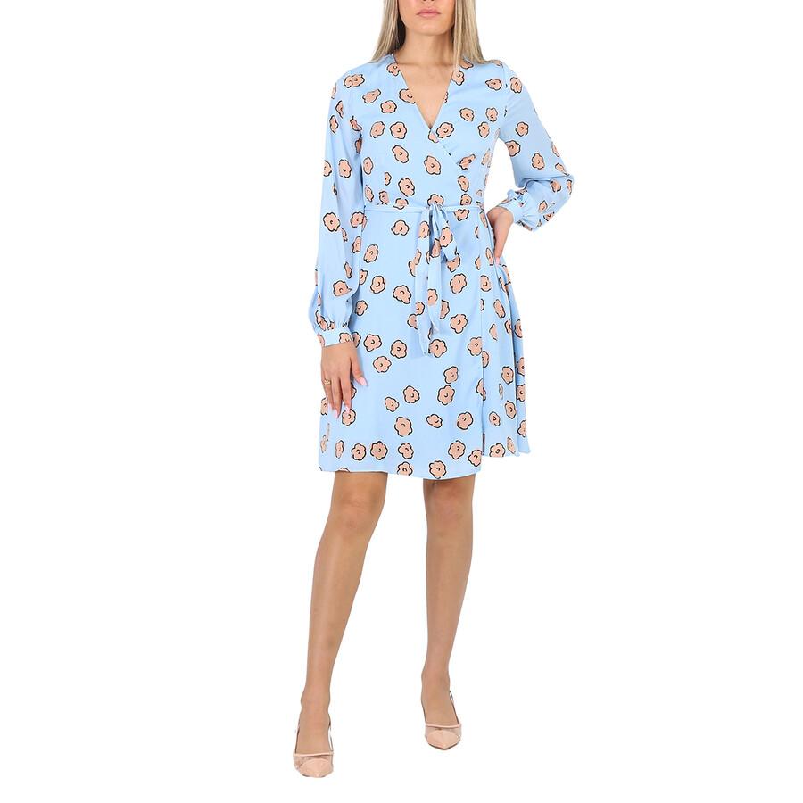 Essentiel Antwerp Floral Print Wrap Dress