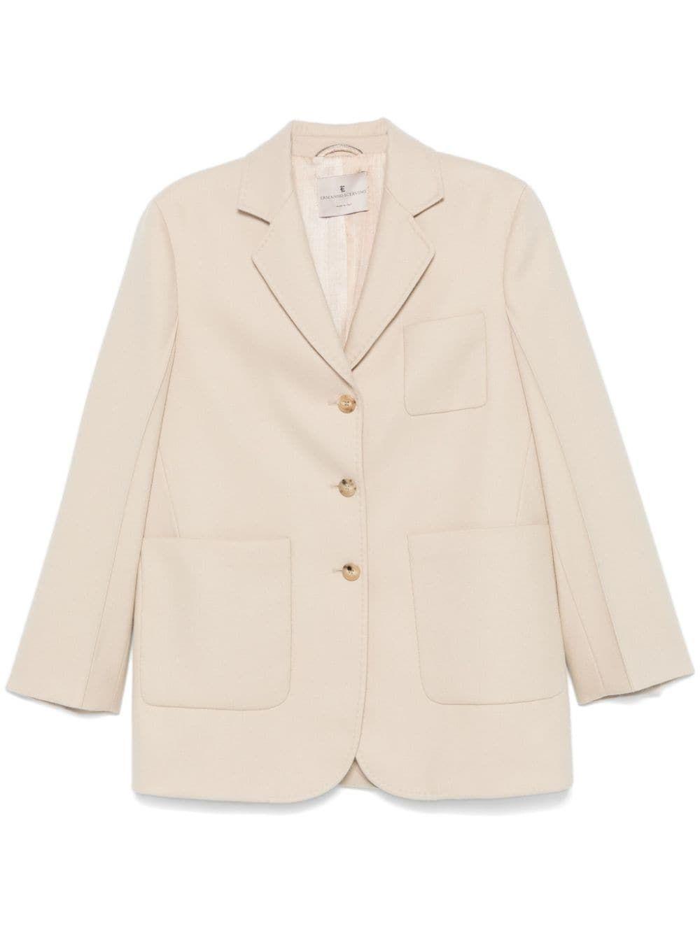 virgin wool blazer