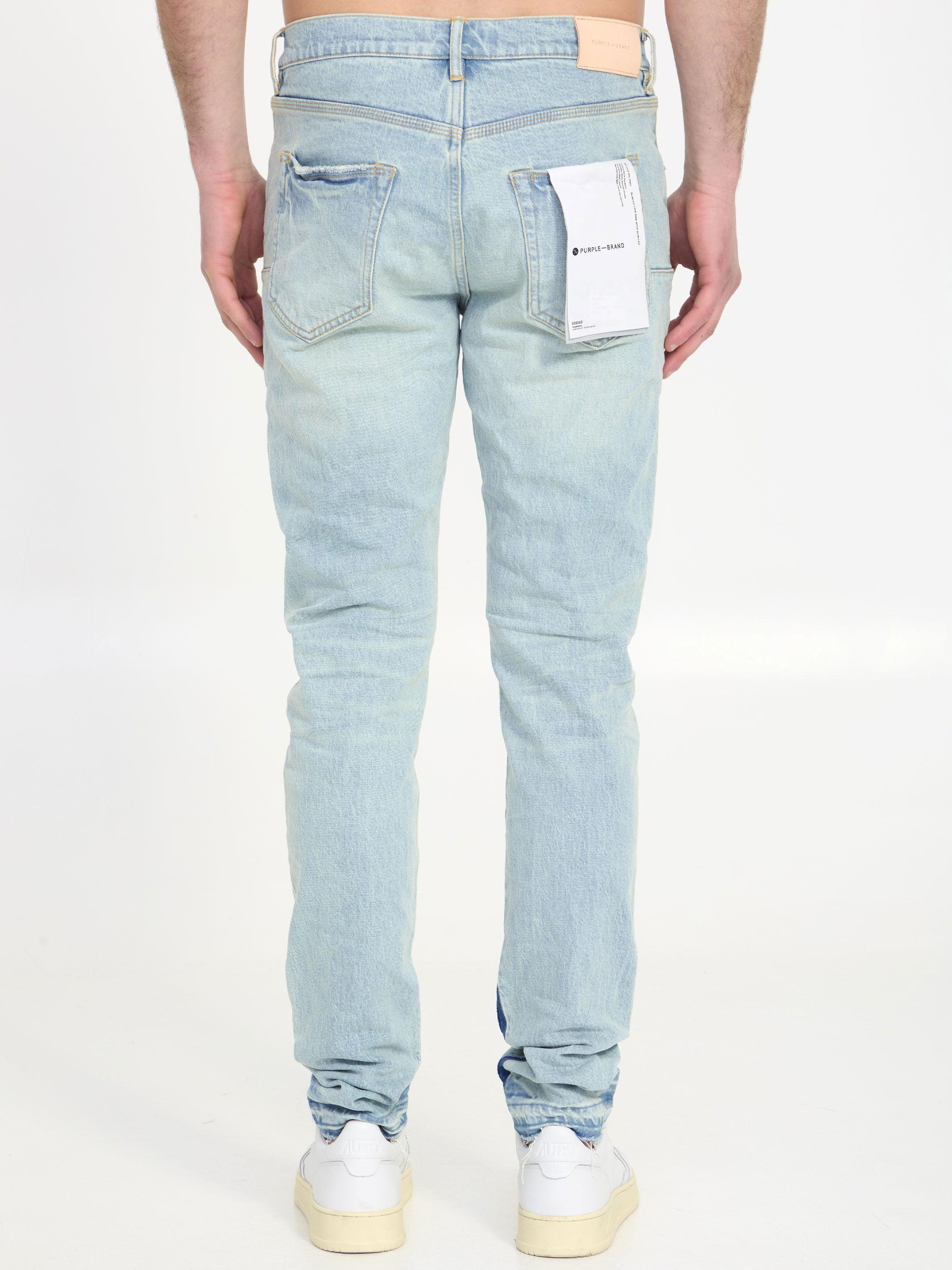 Denim slim jeans