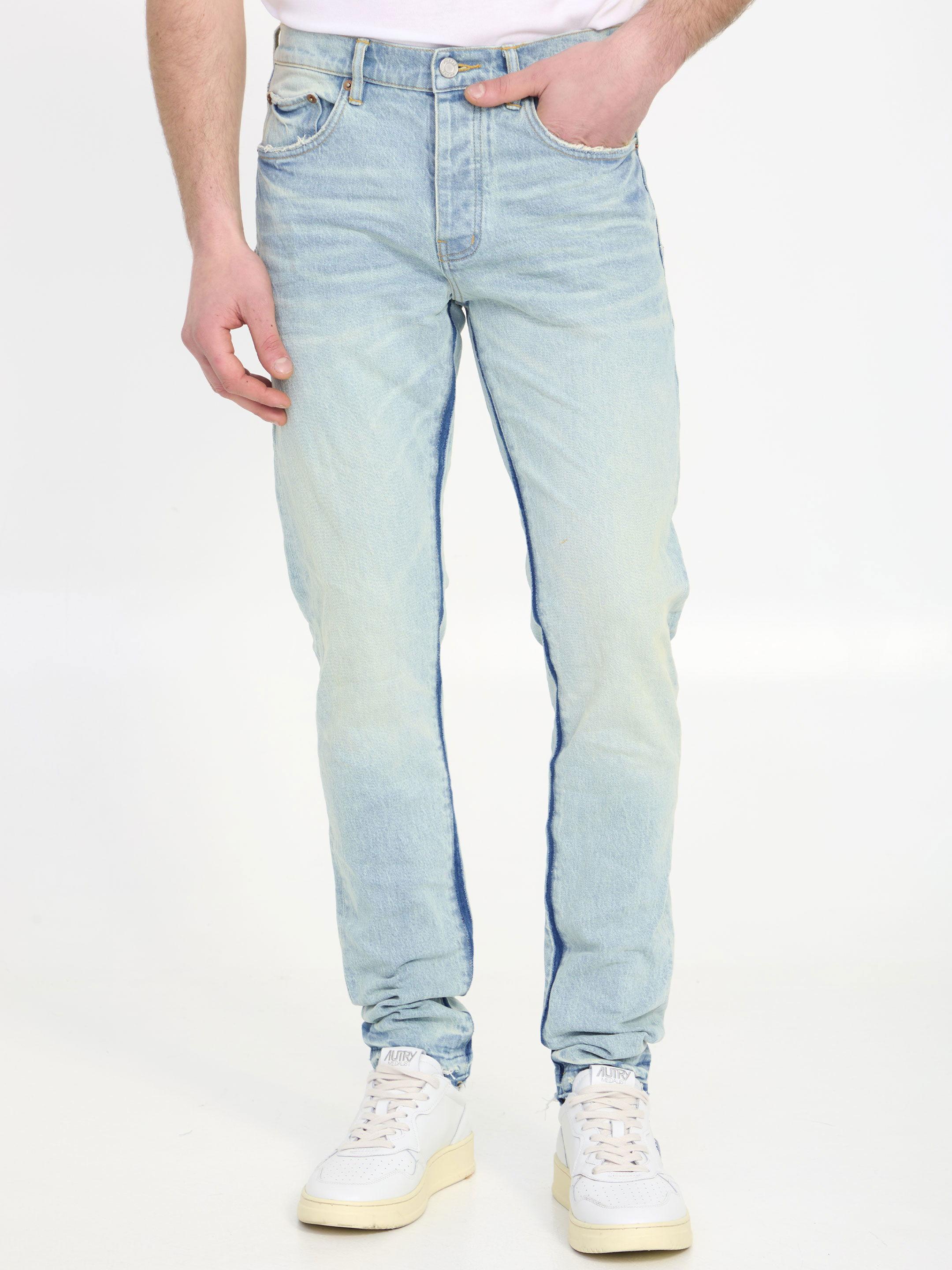 Denim slim jeans