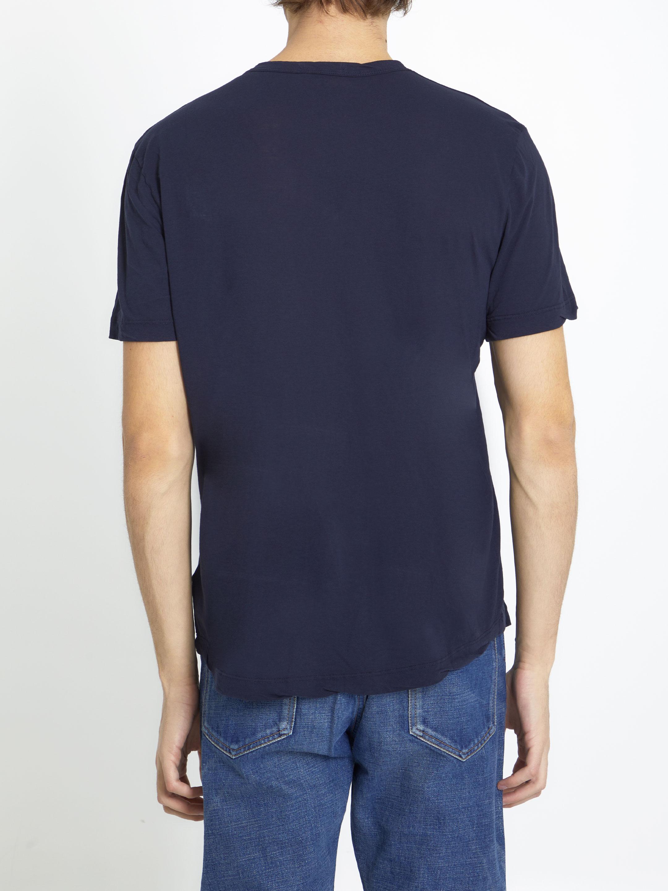 Blue cotton t-shirt