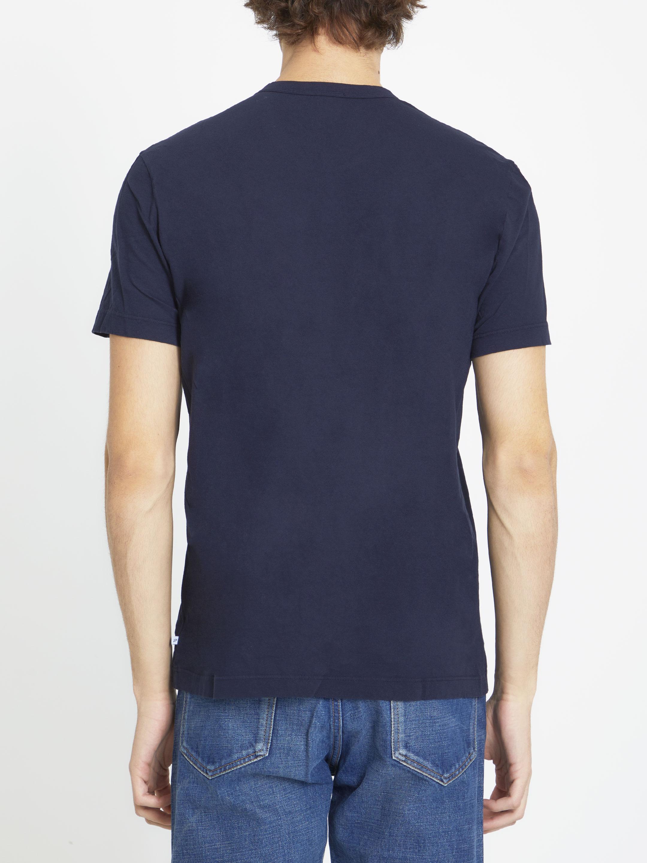 Blue cotton t-shirt