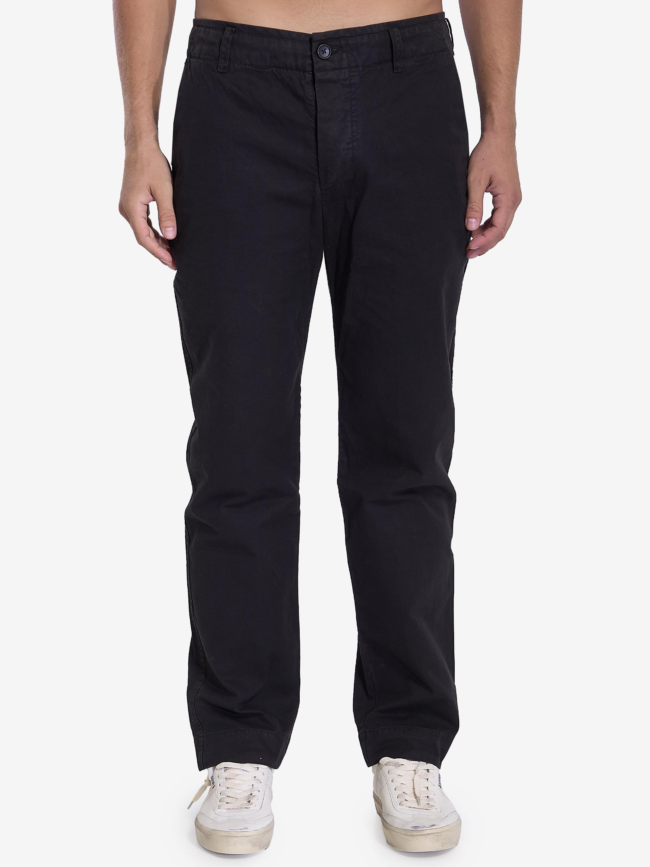 Rigid canvas pants