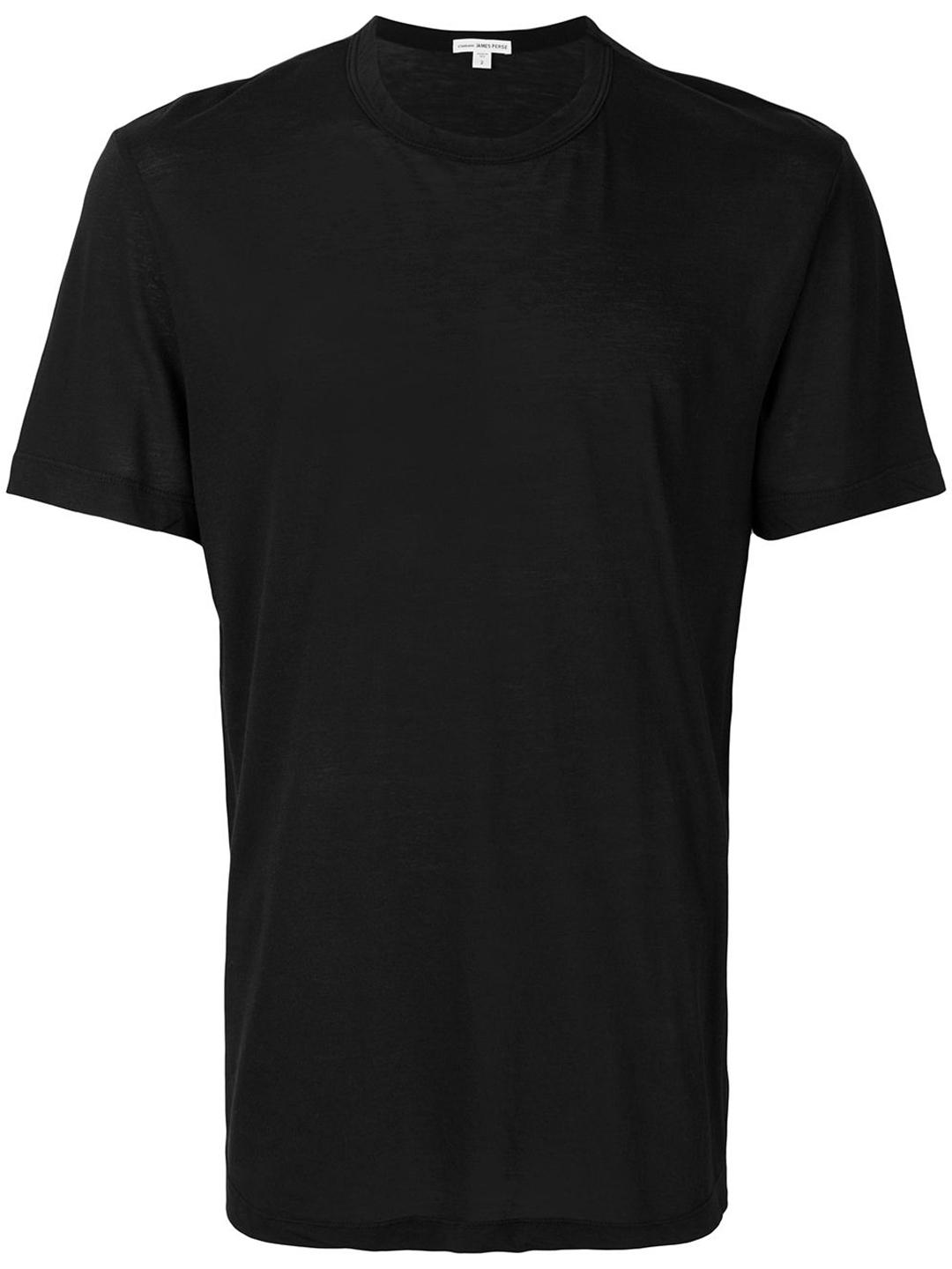 Black cotton t-shirt