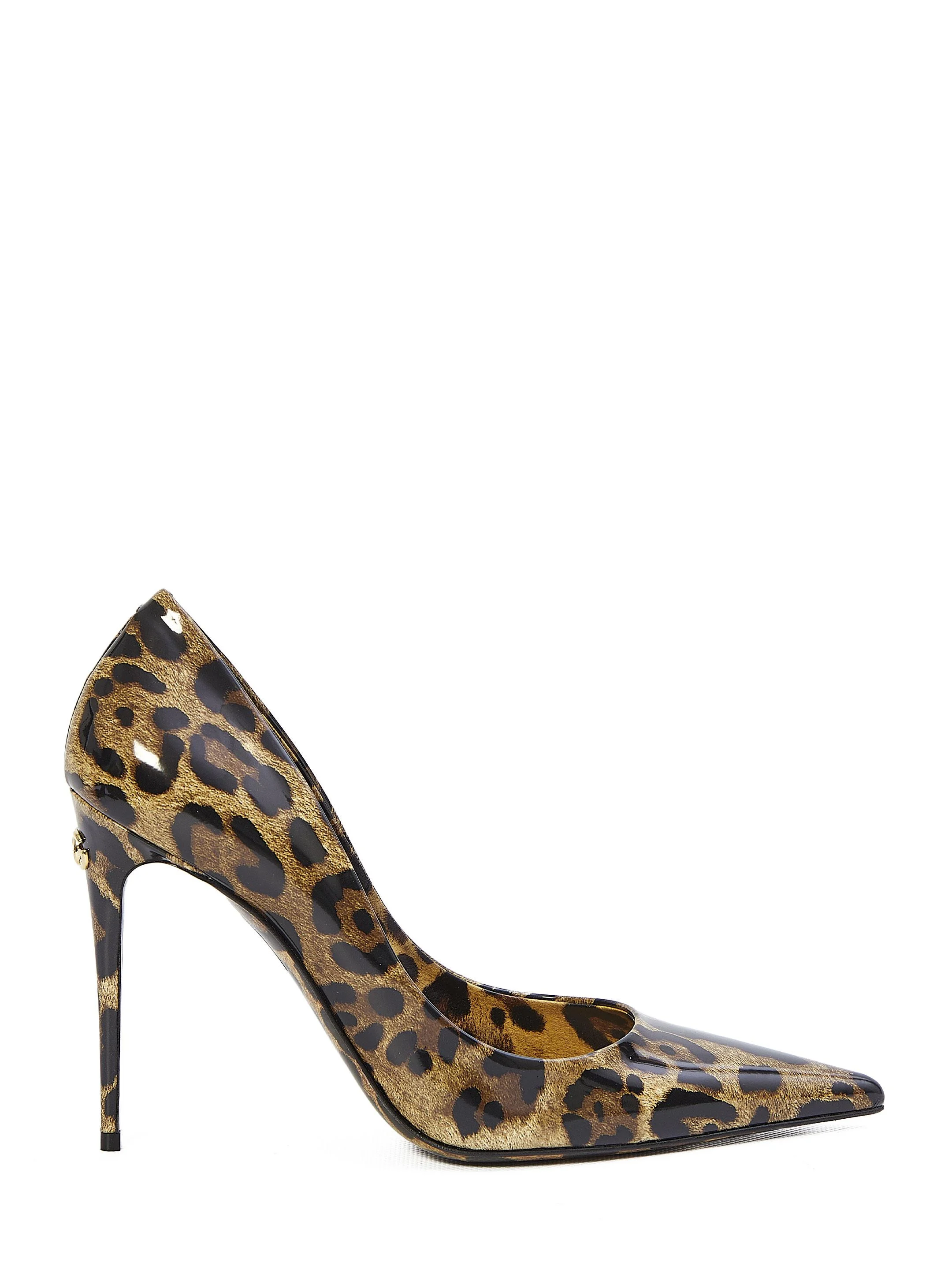 X Kim Brown 110 Leopard-Print Pumps