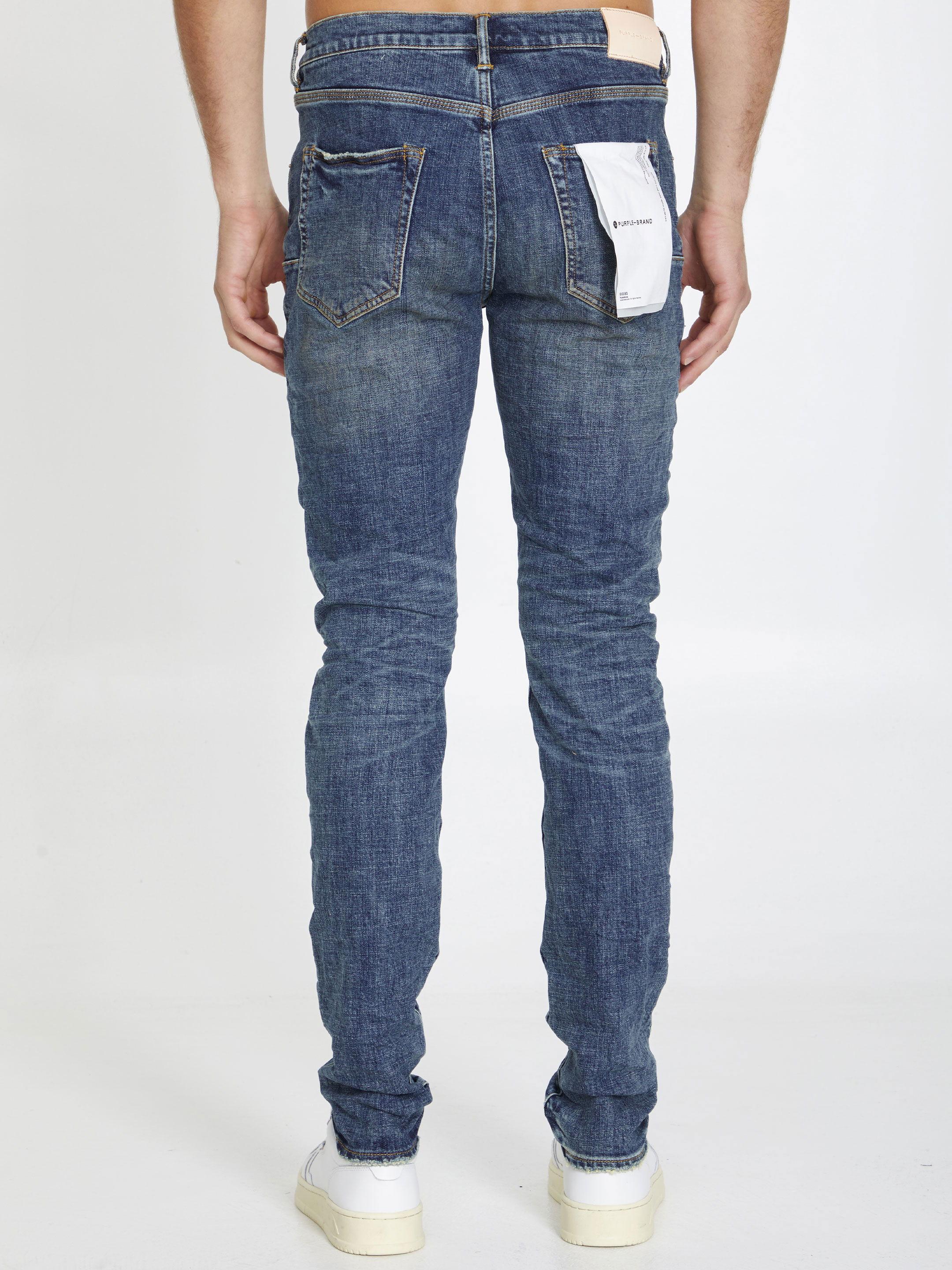 Slim jeans in blue denim