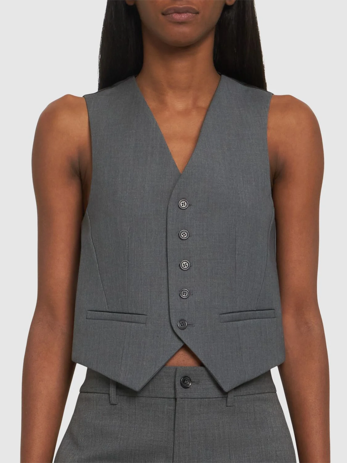 Gelso lyocell blend waistcoat