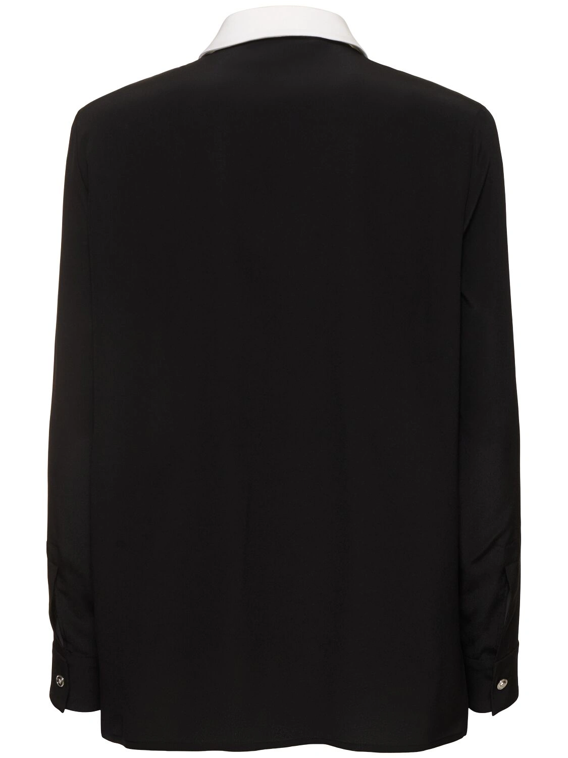 Silk crepe de chine shirt