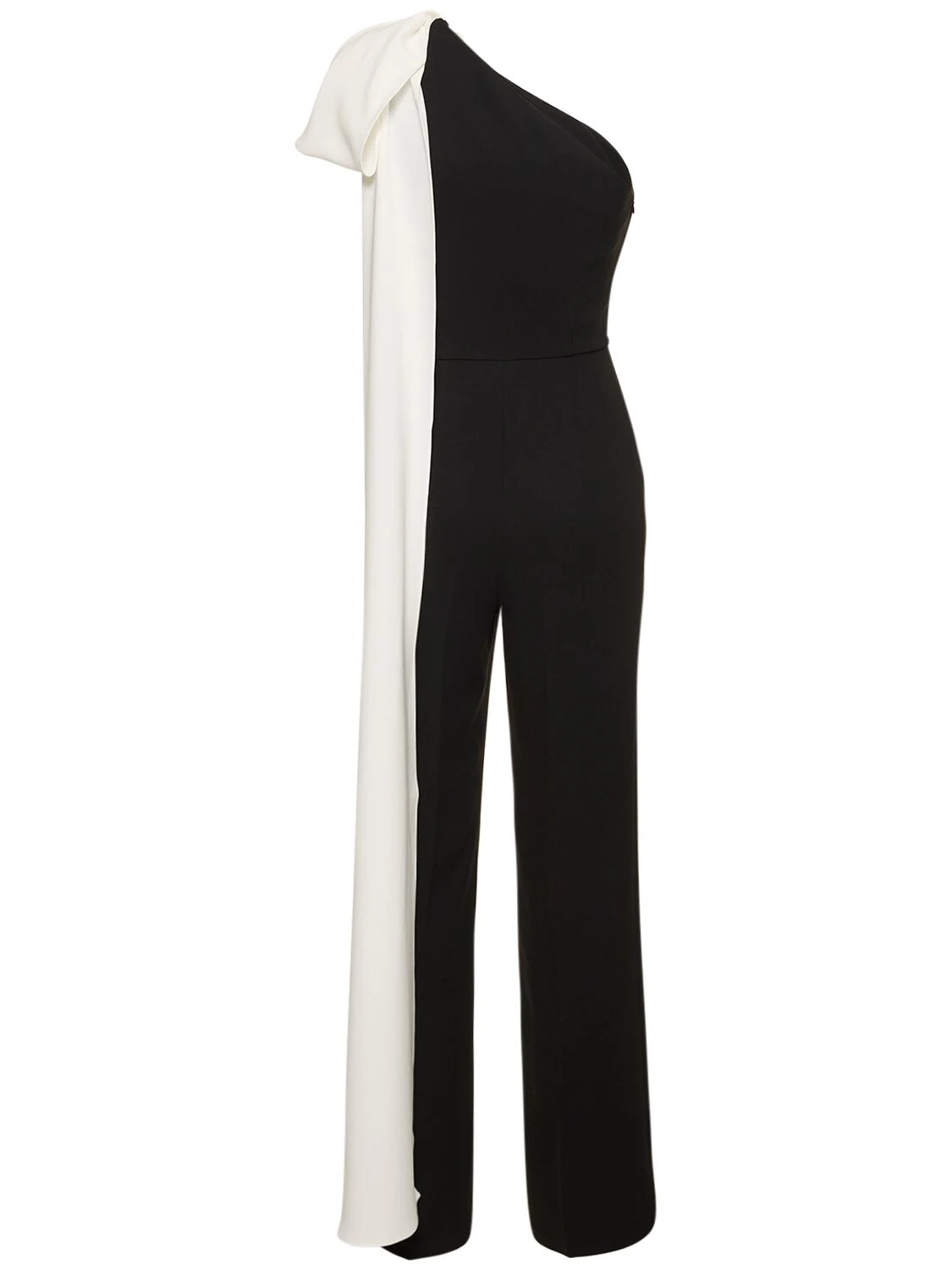 Asymmetric stretch cady jumpsuit