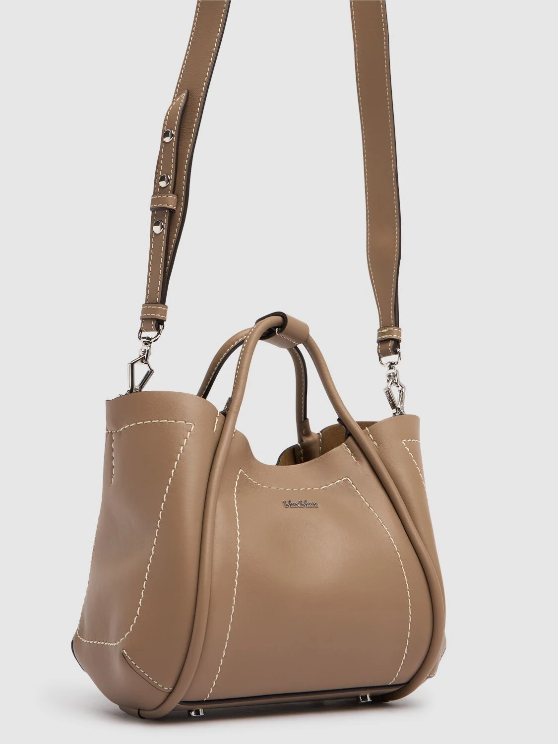 XS Marin smooth leather bag