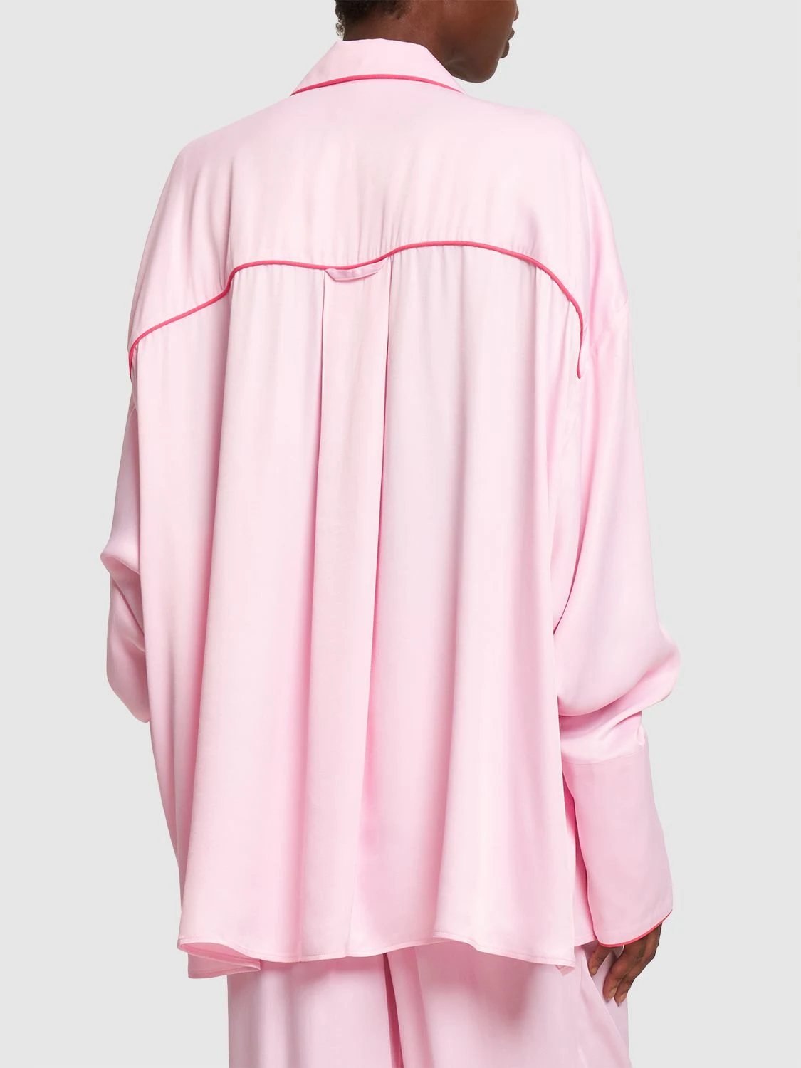 Pastelle viscose oversize shirt