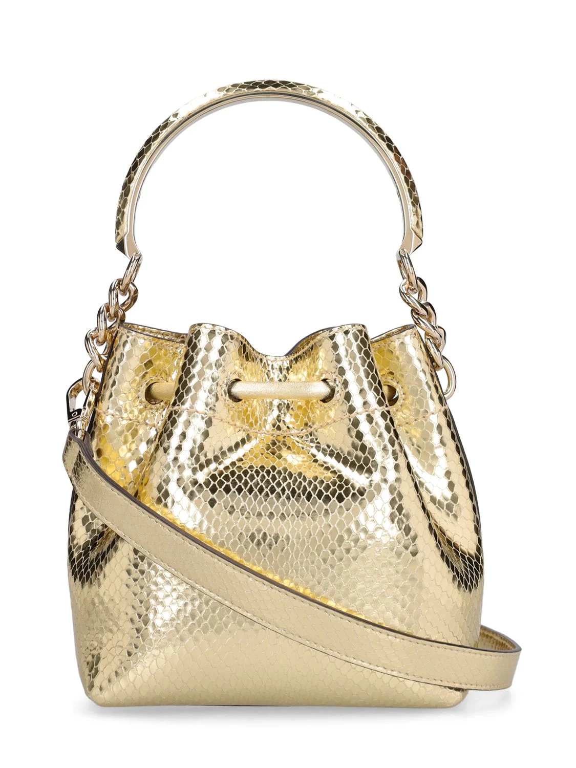 LVR Exclusive Bon Bon leather bucket bag