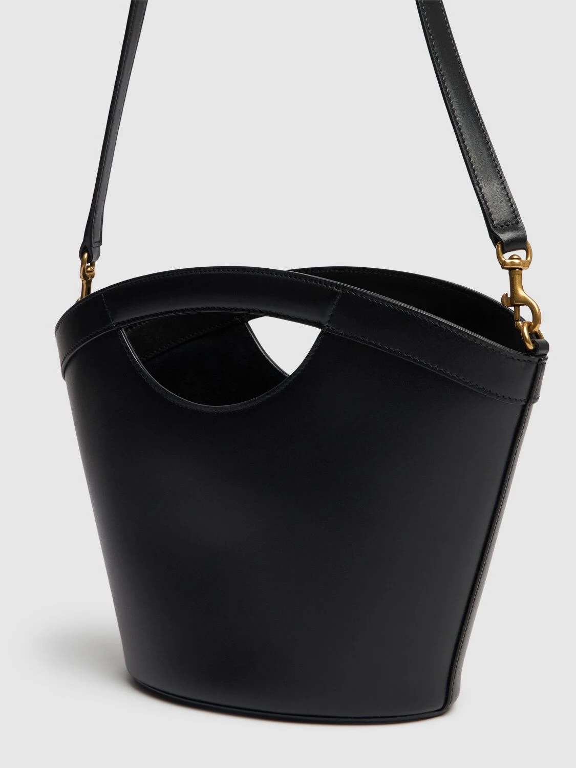 Mini Celia leather tote bag