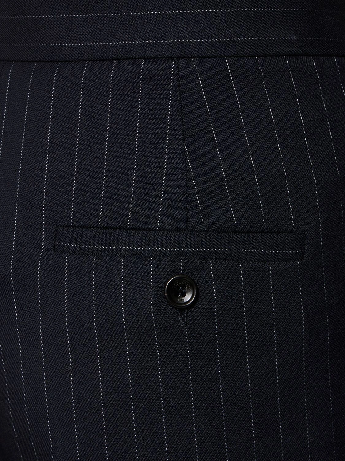 Bacca pinstripe wool pants