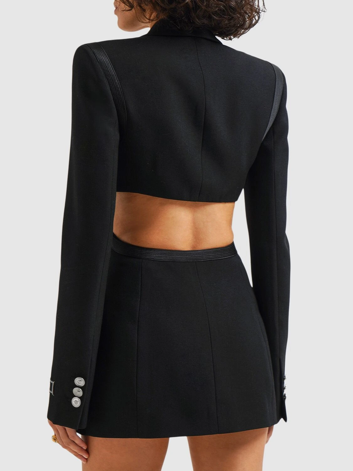 Grain de poudre wool cutout jacket