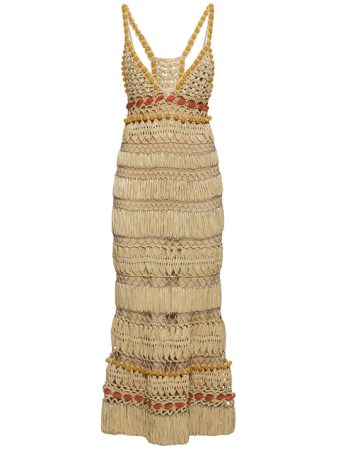 Crochet midi dress